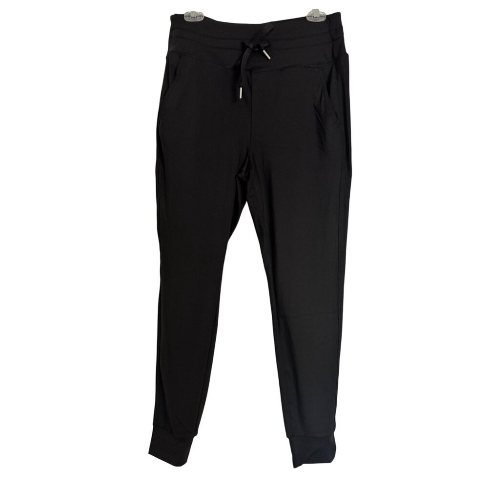 Halara High Waisted Drawstring Casual Jogger Size Large Black Pockets NWT $54 - Picture 4 of 10